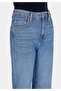 Straight Fit Women's Indigo Jean Trousers - 5
