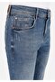 Straight Fit Men's Dark Indigo Jean Pants - 5