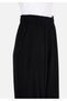 Regular Fit High Waist Wide Leg Women's Black Trousers - 5