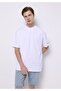 Comfort Fit Round Neck Cotton Plain Men's White Short Sleeve T-Shirt