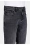 Straight Fit Low Waist Straight Leg Men's Denim Jean Pants - 5
