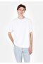 Comfort Fit Round Neck Plain Men's White Short Sleeve T-Shirt