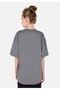 Gray Women's T-Shirt Sleeve - 2