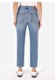 Slim Fit Women's Denim Jean Trousers - 2