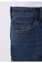 041 Danny Slim Fit Low Waist Narrow Leg Men's Blue Jean Trousers - 6