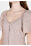 Regular Fit Women's Mink Dress - 4