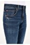 044 Karl Regular Fit Low Waist Straight Leg Blue Men's Pants Cl 1071285 - 5