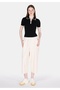 Regular Fit Mid Waist Straight Women's Stone Sweatpants - 3