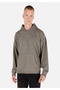 Comfort Fit Men's Hooded Green Sweatshirt