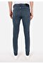 بنطلون رجالي باللون الأزرق الداكن - 2