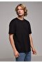 Comfort Fit Round Neck Plain Men's Black Short Sleeve T-Shirt