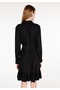 Women's Black Dress with Regular Fit - 2