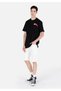 Printed Regular Fit Crew Neck Black Men's Short Sleeve T-Shirt - 3