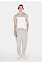 Relaxed Fit Mid Waist Wide-Leg Men's Green Trousers