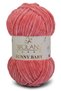 451 Strawberry Soft Velvet Bunny Baby Knitting Yarn Velvet Yarn Soft Toy Yarn Blanket Yarn