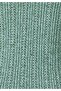 Slim Fit Green Women's Short Sleeve Sweater - 6