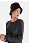 Regular Fit Women's Anthracite Short Sleeve Dress - 4