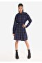 Regular Fit Cotton Lu Women's Black Dress - 4