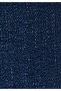Straight Fit Men's Indigo Denim Jean Trousers - 7