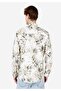 Regular Fit Shirt Neck Printed Men's Beige Long Sleeve Shirt - 2