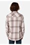 Men's Long Sleeve Shirt with Collar Pockets in Beige with Regular Fit Cl 1066796 - 2