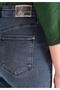Skinny Fit High Waist Narrow Leg Women's Indigo Jean Trousers - 7