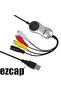 Ezcap170 USB 2.0 Mini Dv Vhs Analog Video Cassette to USB Transfer Device 170