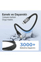 C6C01 USB-C و RJ45 محول إيثرنت جيجابت بسرعة 1000 ميجابت في الثانية كابل CAT6 بطول 1 متر متوافق مع ثندربولت 3/4/5 - 5