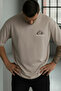Men's Arid Mountain Camel Oversize Salas T-Shirt - 2