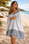 Hürrem 100% Cotton Peshtemal 90X170 Large Size Beach Towel Bath Peshtemal - 2