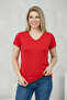 V-Neck Basic Blouse - 2