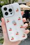 iPhone 14 Pro Max Case Glitter Transparent Pole Cover with Airbag Design
