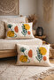 Imaginary Surreal Flowers Patterned 2-Piece Rectangular Throw Pillow Cover - 5