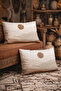 Painting Pattern Desert Sands Patterned 2-Piece Rectangular Throw Pillow Cover - 3