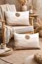 Painting Pattern Desert Sands Patterned 2-Piece Rectangular Throw Pillow Cover - 7