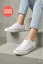 ® |   White Women's Summer Linen Sneaker Sports Shoes Bn 30196 - 2
