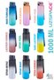 1000 ml Large Size Double Color Softtouch Ff Collection Tritan Water Bottle Water Bottle School - 8
