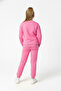 Basic Pocketed Girls-Boys Transitional Kids Tracksuit Set M00776 Pink - 5