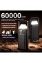بنك طاقة بسعة 60000 مللي أمبير في الساعة مع شحن سريع وإضاءة LED وبطارية خارجية عالية السعة DX444 - 4