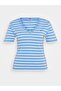 Slim Fit V - Neck Organic Cotton T-Shirt - 5