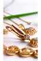 Bracelet, Xupingg Earrings and Chain Necklace Luxe Series Stamped with Stones Gold/Rose Color Plated + Gift Package - 3