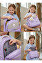 Girl's Primary School Bag Ultra Light Primary School / Middle School School 3-Piece Bag Set Pink-Lilac -Gray - 2