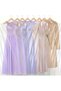 Wardrobe Hanger with Slot 60X200Cm Dry Cleaning - Transparent Storage Nylon for Inside the Wardrobe (10Pcs) - 3