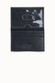 Antique Black Genuine Leather Card Holder Men / Women P1169 - 7