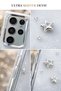 Galaxy S24 Ultra Case Airbag Design Glitter Transparent Pole Cover - 3