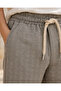 Gray Boys' Cotton Plaid Trousers 1-5 Years - 2