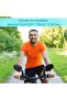 مرآة خلفية للدراجة (قطعتان)، بزاوية رؤية 360 درجة °   مرآة قابلة للدوران على المقود لدراجات الجبال والطرق - 4