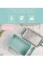 2-Compartment Leak-Proof Bento Lunch Box for School and Work,Blue - 4