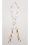 Angel Bag Accessory Colorful Metal 60 cm Chain with Hook Ice White - 2