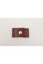 Red Brown Genuine Leather Gather Light Gold Metal - 2